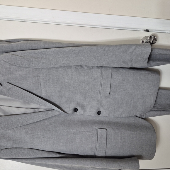 Men's Gray Banana Republic Suit 42 L